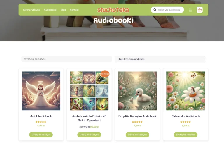 Słuchoteka – sklep z audiobookami dla dzieci - Sluchoteka